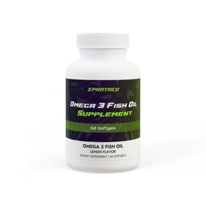Omega 3 Fish Oil Supplement (60 Softgels)